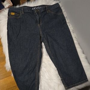 INC International Concepts Dark Blue Jeans